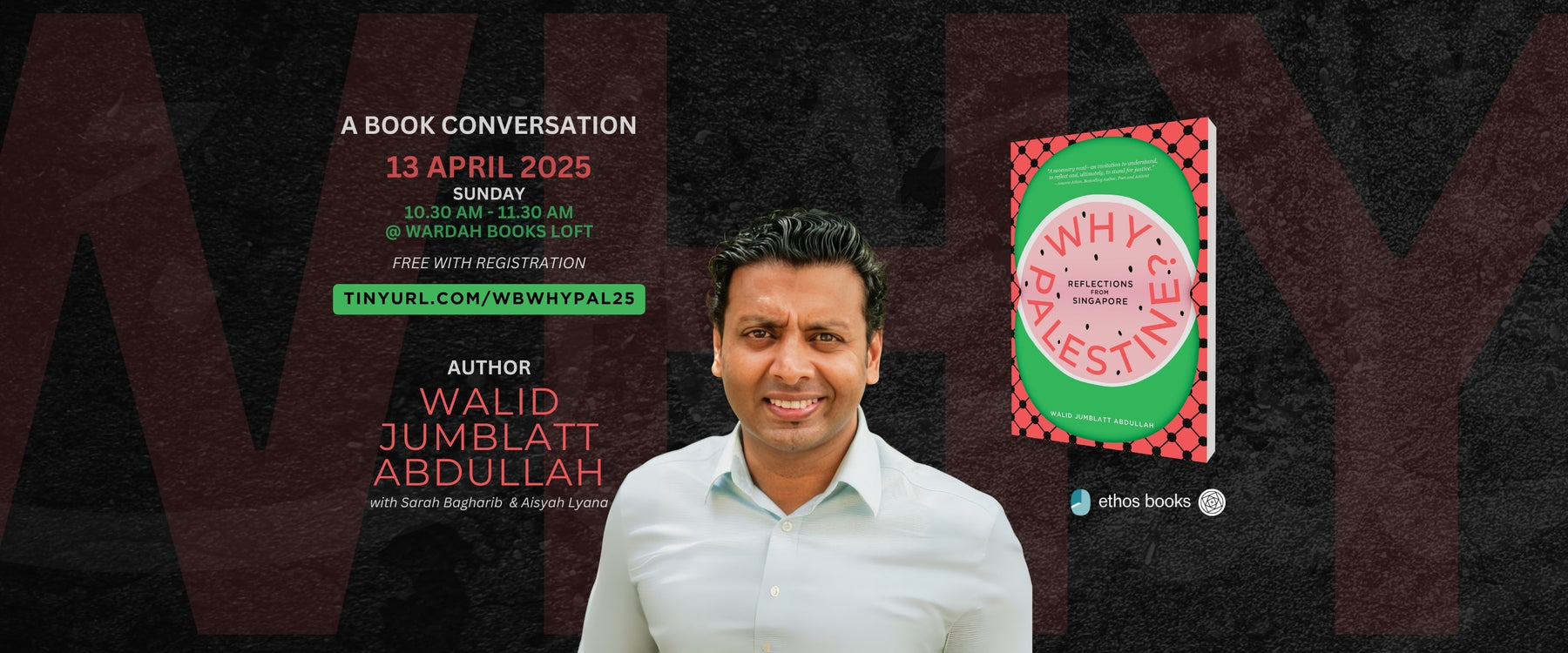 Book Conversation: Why Palestine? by Walid Jumblatt Abdullah