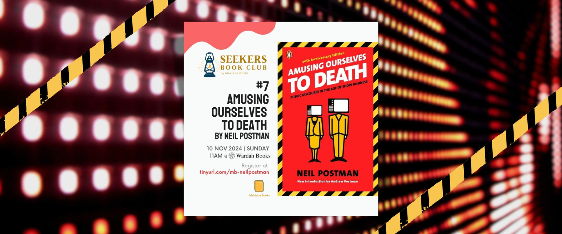Seekers Book Club: Amusing Ourselves to Death