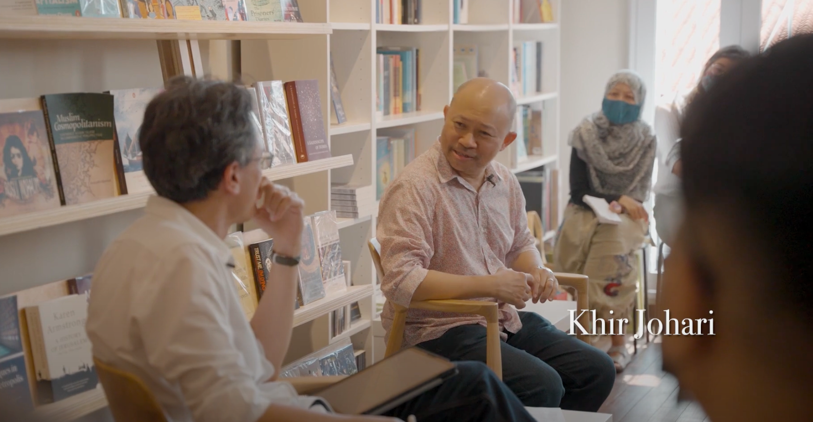 Author Session with Khir Johari