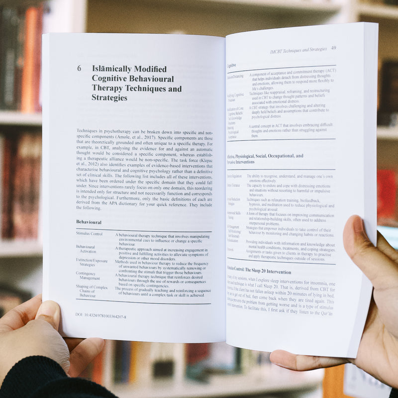 Islamically Modified Cognitive Behavioural Therapy PB