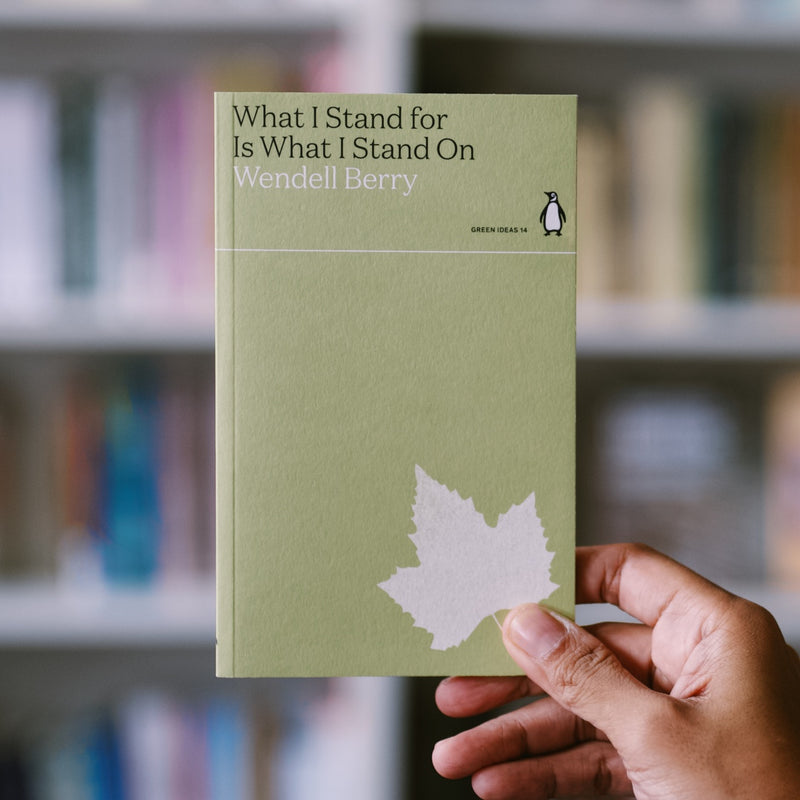 What I Stand for Is What I Stand On - Green Ideas