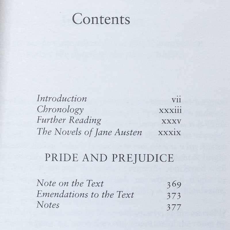 Pride and Prejudice