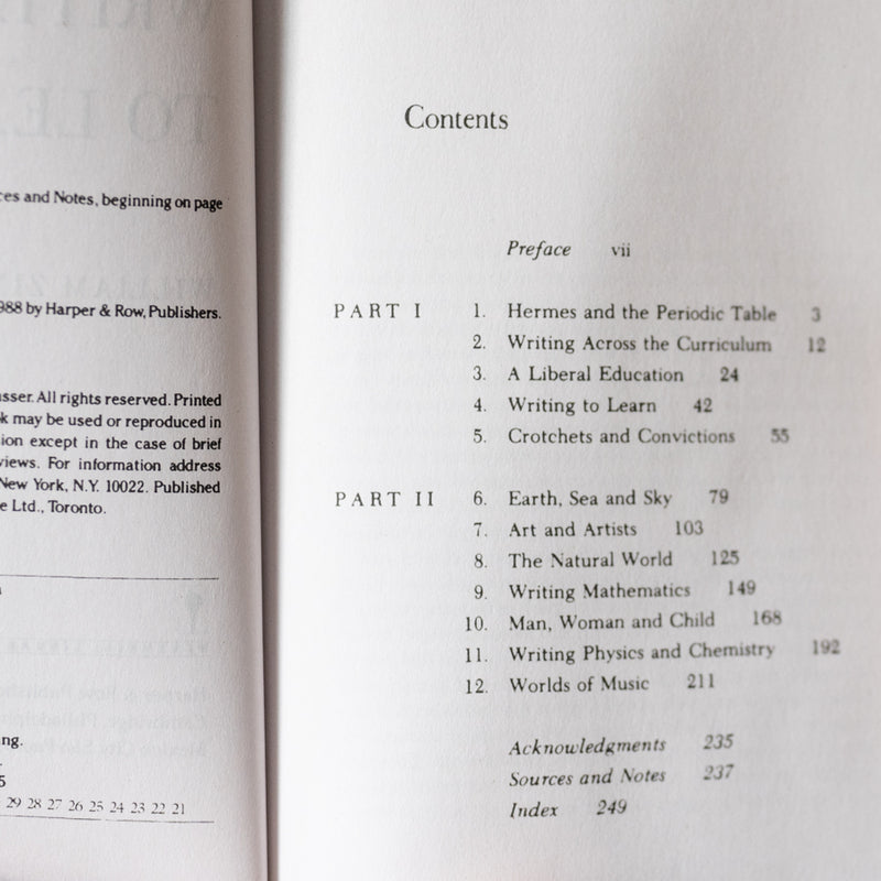 Writing to Learn